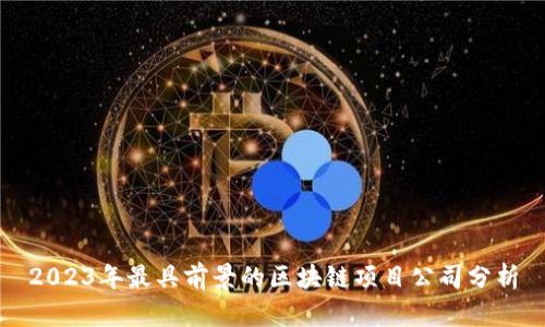 2023年最具前景的区块链项目公司分析